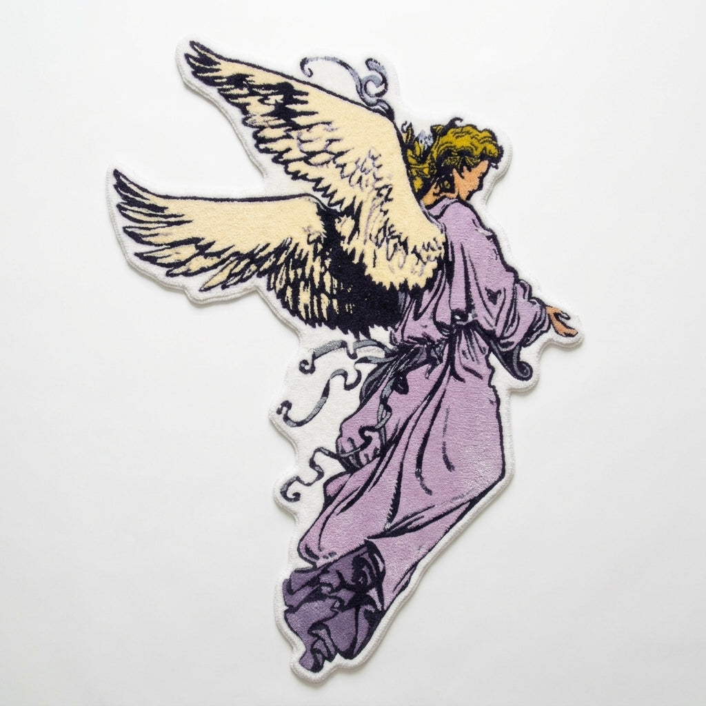 Vintage Angel Accent Rug